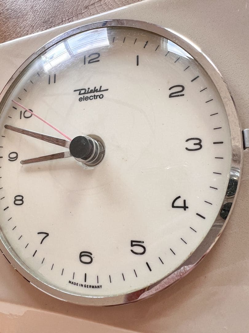 ドイツ・DIEHLの陶器製ウォールクロック