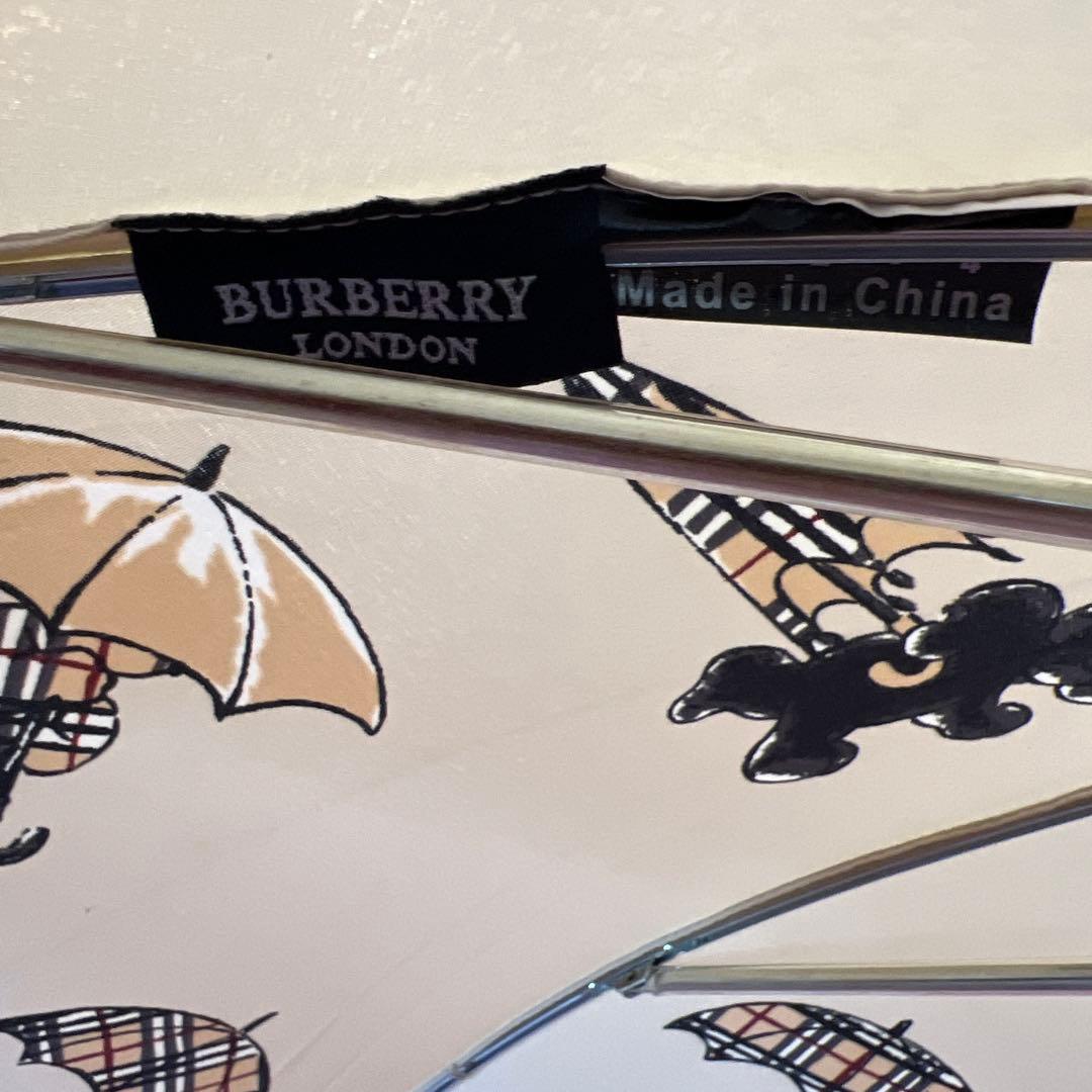 【Burberry】バーバリー ノバチェック クマ柄 傘