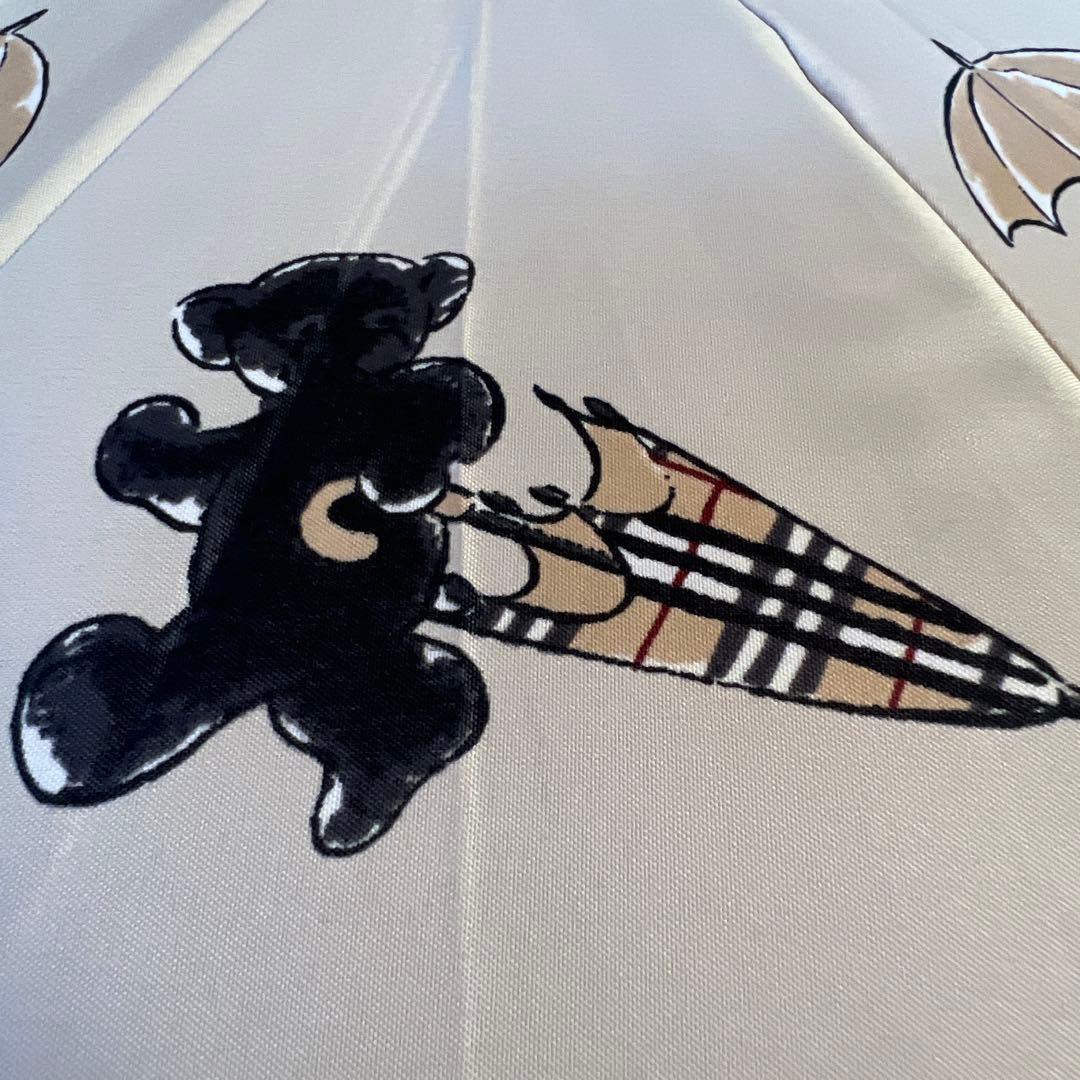 【Burberry】バーバリー ノバチェック クマ柄 傘