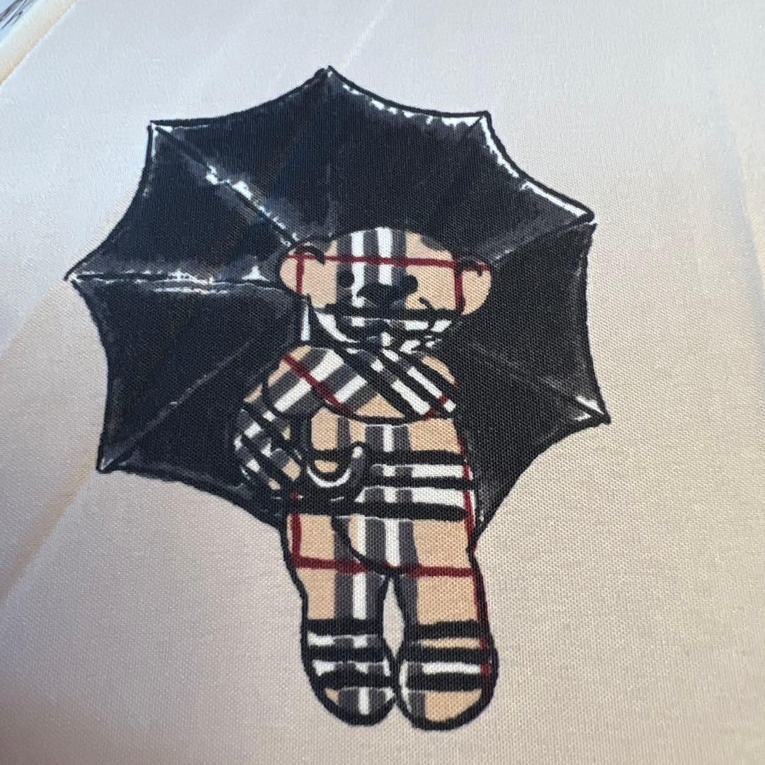 【Burberry】バーバリー ノバチェック クマ柄 傘