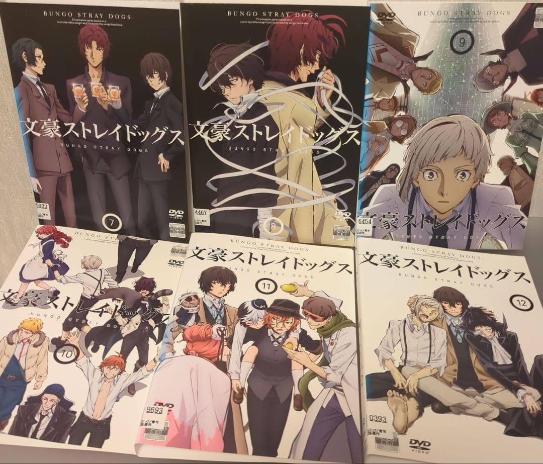 文豪ストレイドッグス 第一期〜第5期 全24巻DVDセット レンタル版/DVD