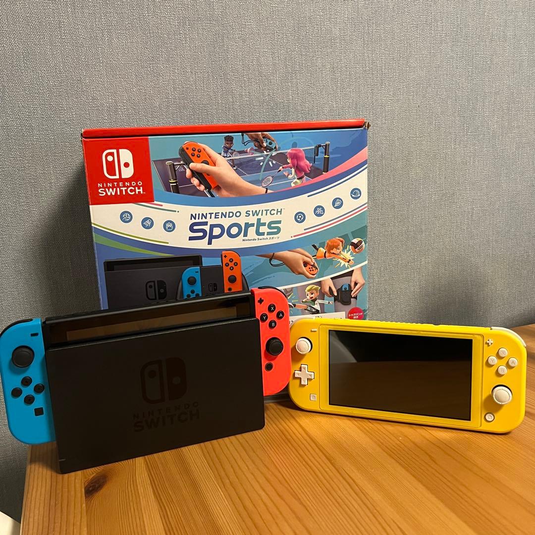 【美品】Switch 本体＋SwitchLite +各種ソフトセット