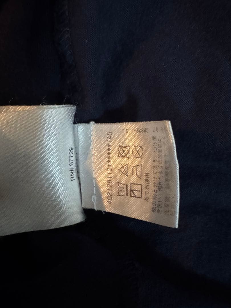 chromehearts ロンT ダガー　ネイビー