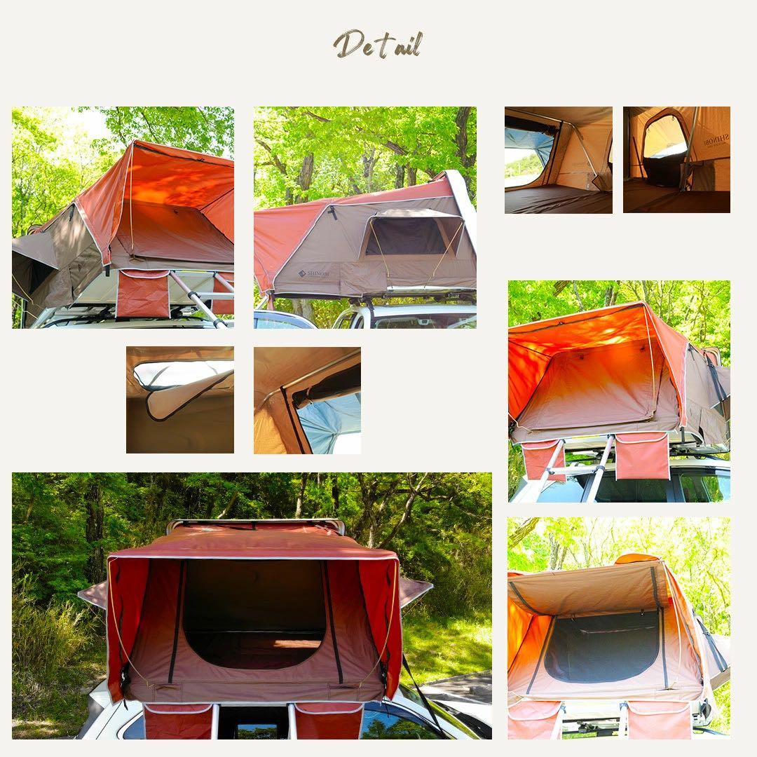 新品未使用品 SHINOBI ルーフテント ハシゴ付