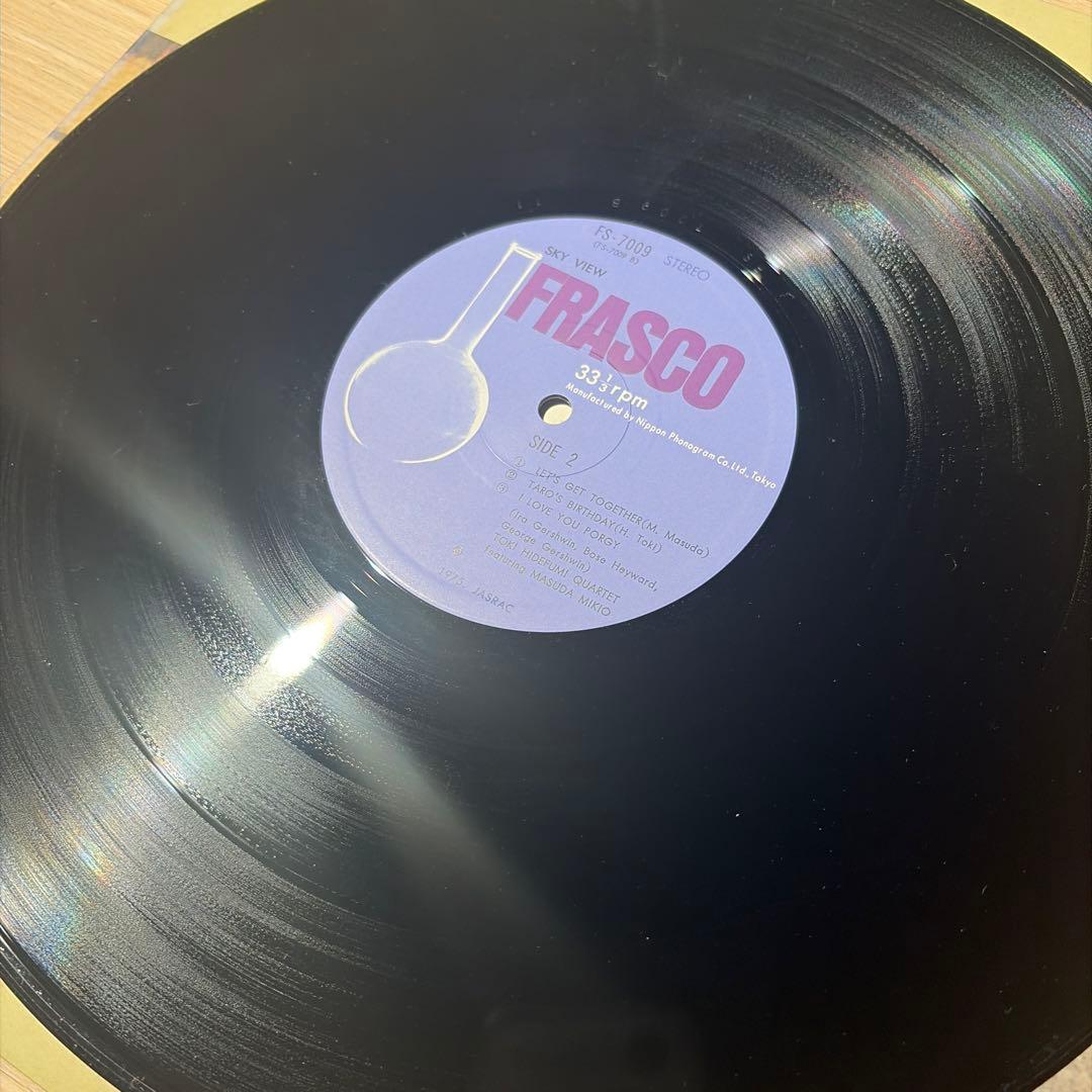 [レコード] 土岐英史 SKY VIEW LP スカイビュー