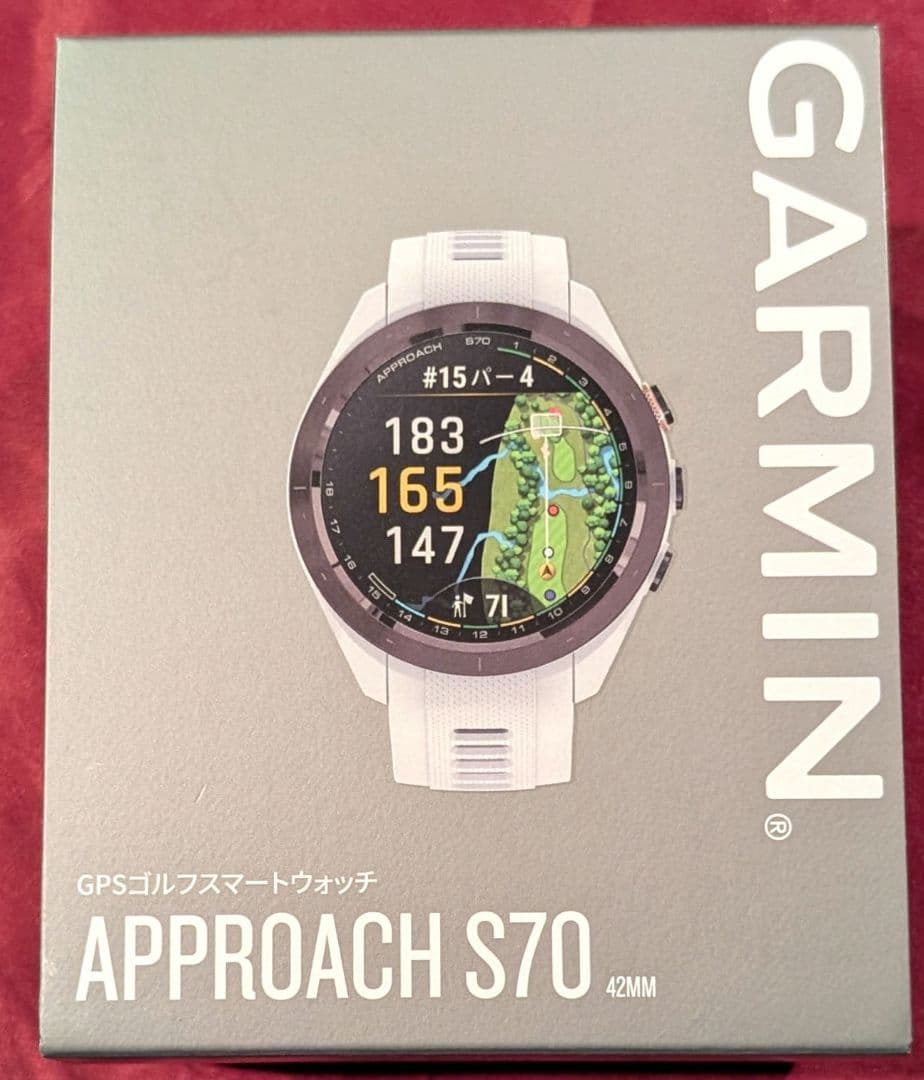 ガーミン GPS ゴルフナビ Approach S70 42mm ホワイト