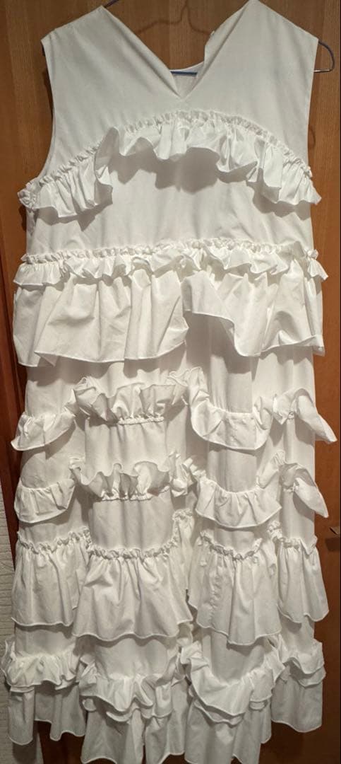 merry jenny フリルティアードワンピース