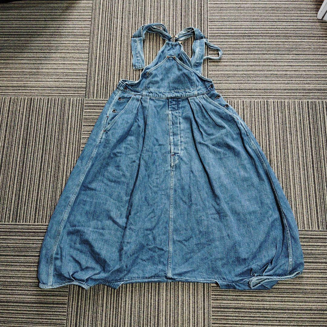 【レア品】　kapital　ビンテージデニムサロペット