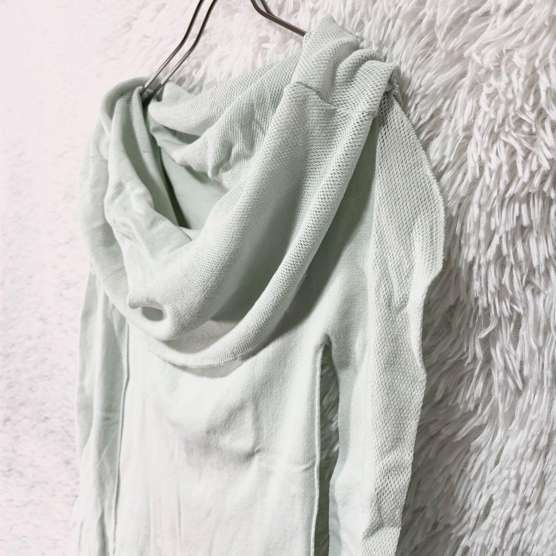 ISSEY MIYAKE FÊTE イッセイミヤケ ドレープ メッシュ 長袖