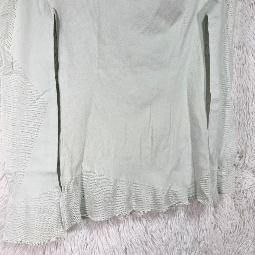 ISSEY MIYAKE FÊTE イッセイミヤケ ドレープ メッシュ 長袖