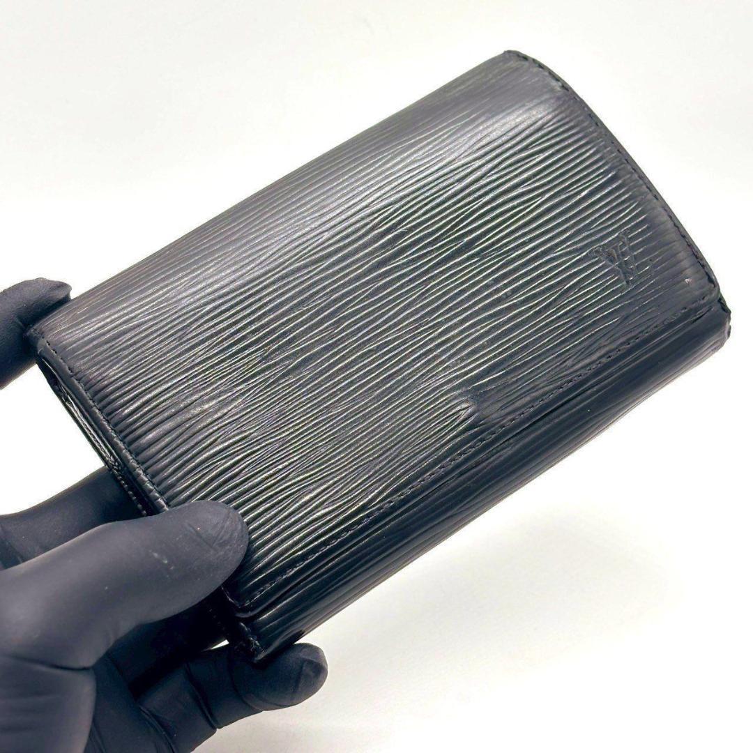 め*い様 ルイヴィトン　二つ折り財布 エピ ポルトモネ ビエ トレゾール 革 L