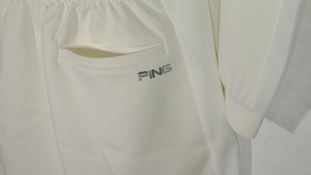 PING フード付きゴルフウェア ホワイト 新品