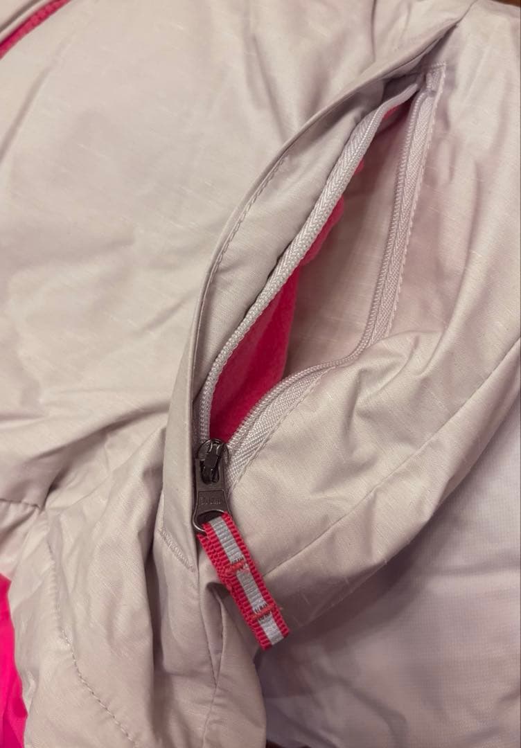 Columbia キッズ スキーウェア　150cm ホワイト/ピンク