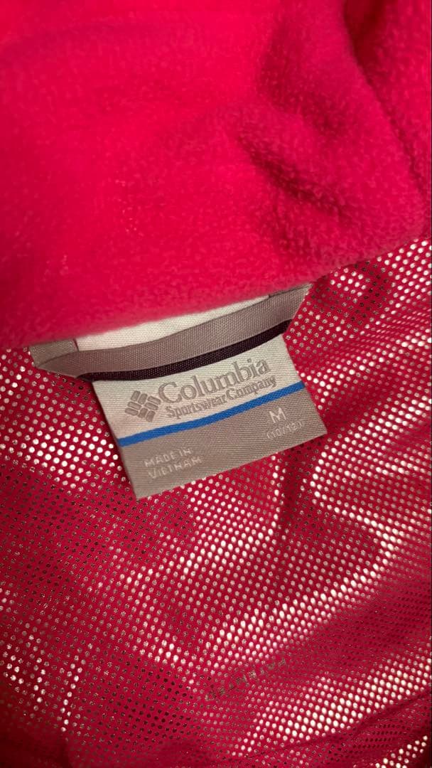 Columbia キッズ スキーウェア　150cm ホワイト/ピンク