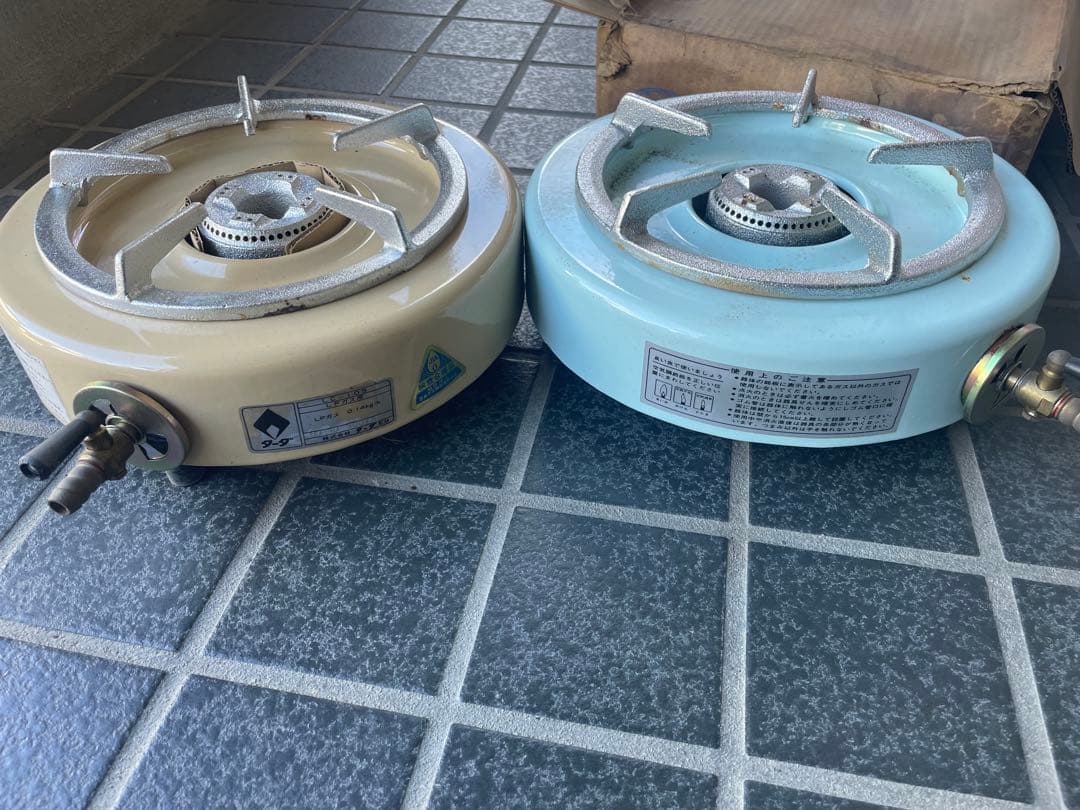 ターダLC105LPガス用レトロシングルバーナーコンロ 2台セット