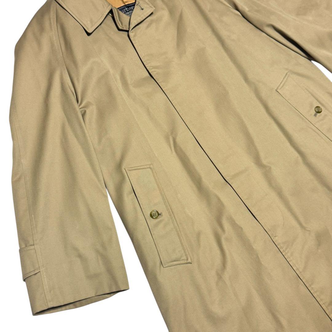 【美品】Burberry バーバリー トレンチコート コットン混 ベージュ M