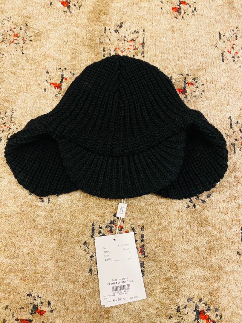 KIJIMA TAKAYUKI ×CLANE WOOL KNIT EAR CAP