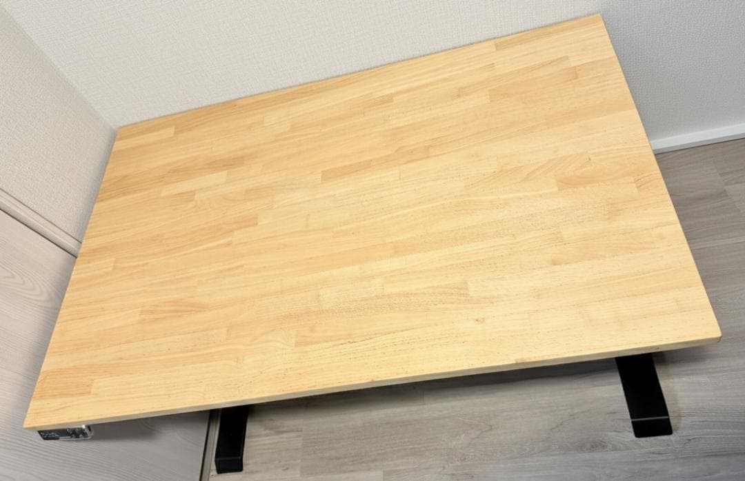 【KANADEMONO】デスク天板 ラバーウッドナチュラル 高級