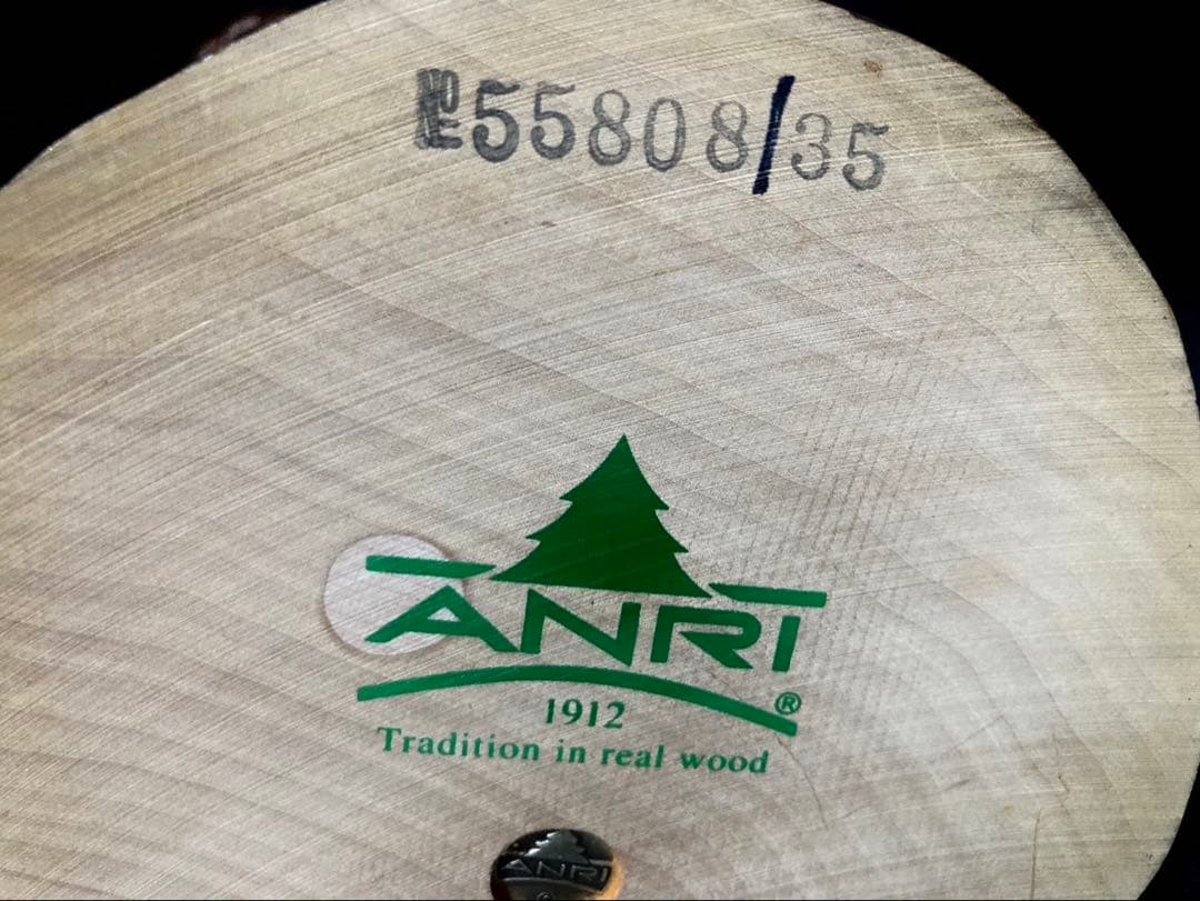 【希少 大サイズ】ANRI Golden Blossom 38cm 木彫り 美品