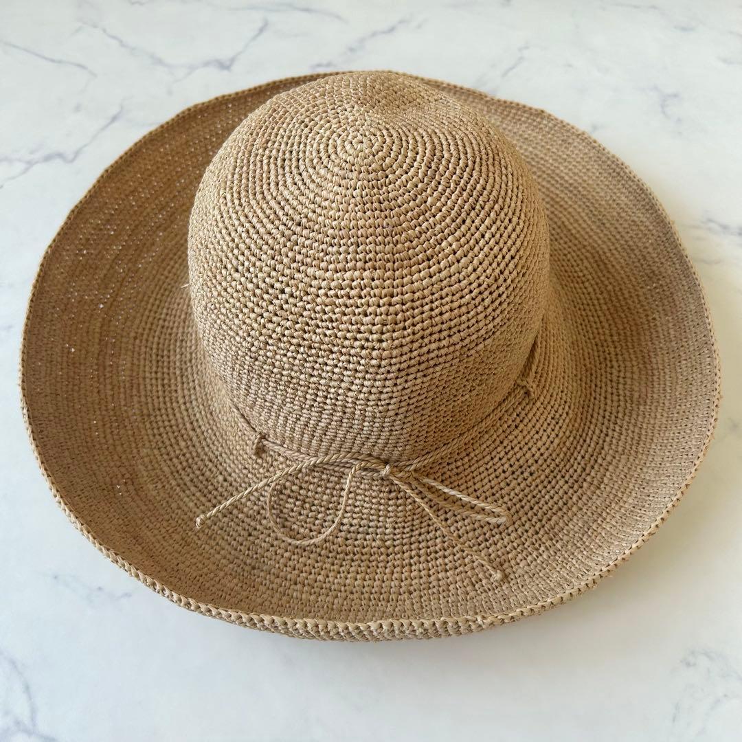 未使用品✨ヘレンカミンスキー プロヴァンス12 麦わら帽子 ナチュラル ラフィア