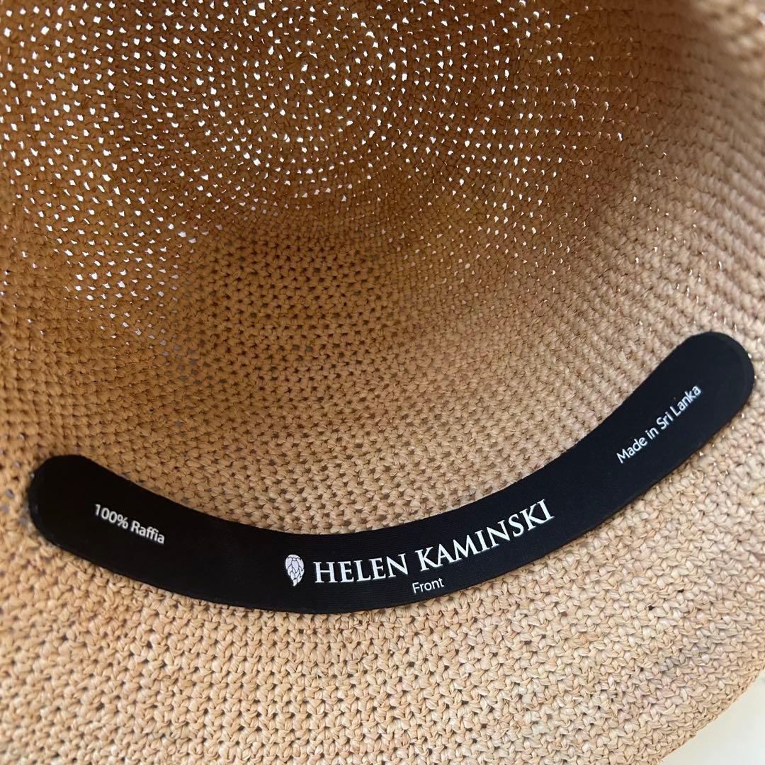 未使用品✨ヘレンカミンスキー プロヴァンス12 麦わら帽子 ナチュラル ラフィア