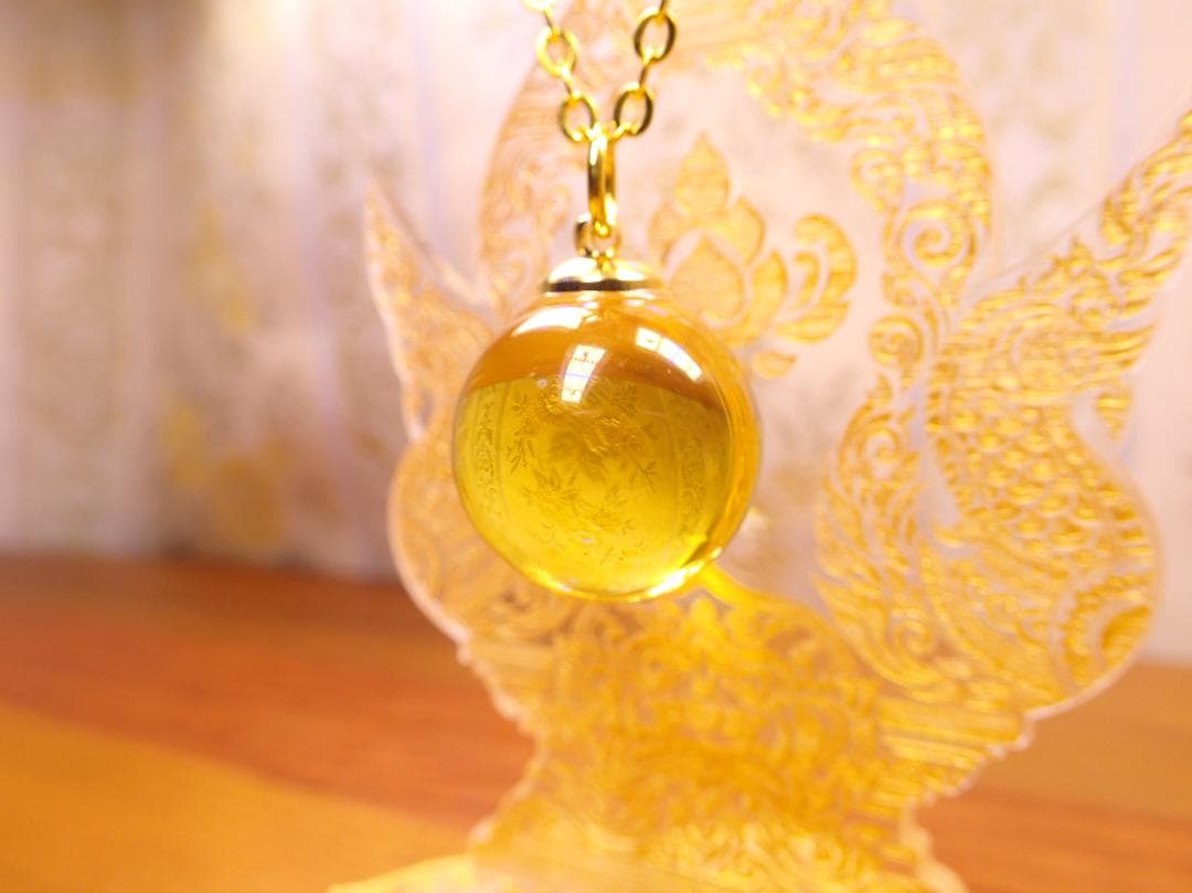 ❇龍の宝珠♎ネックレス♌金龍♋️如意宝珠♉タイのお守り♊プラクルアン✨