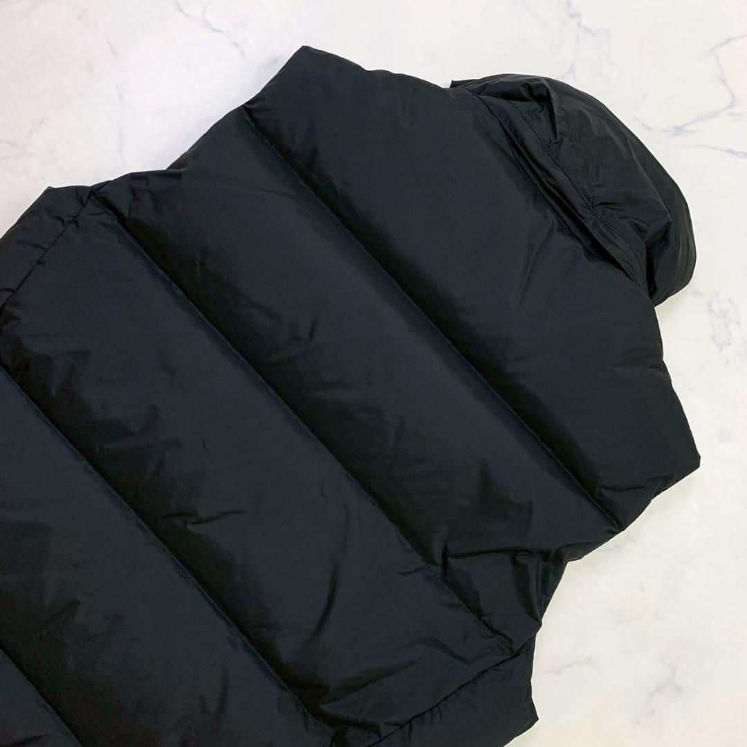 ポロラルフローレン ダウンベスト ビッグポニー刺繍 ブラック S　D949