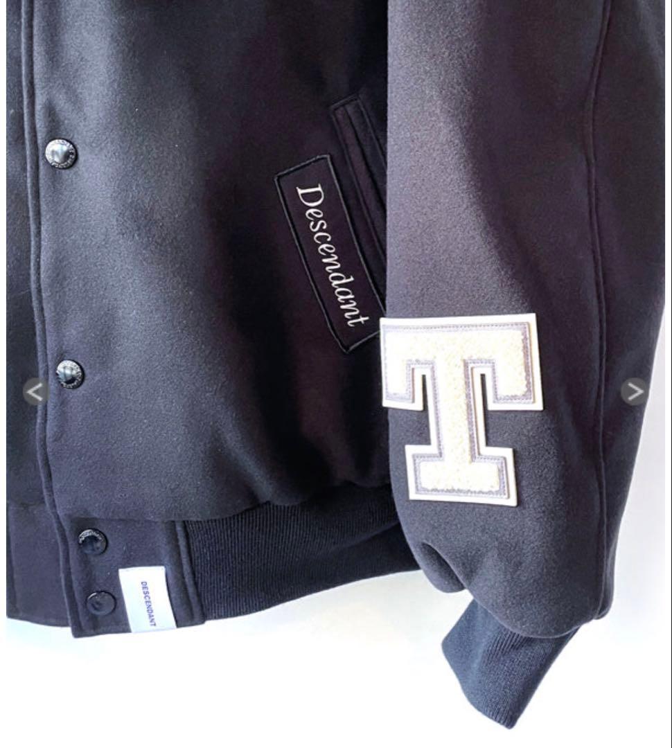 ジャケット・アウター DESCENDANT/SQUAD VARSITY JACKET BLACK 3