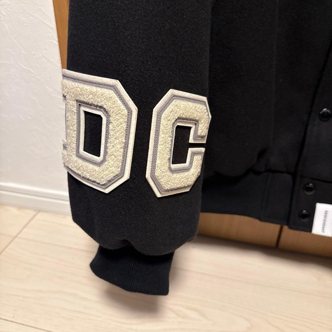 ジャケット・アウター DESCENDANT/SQUAD VARSITY JACKET BLACK 3