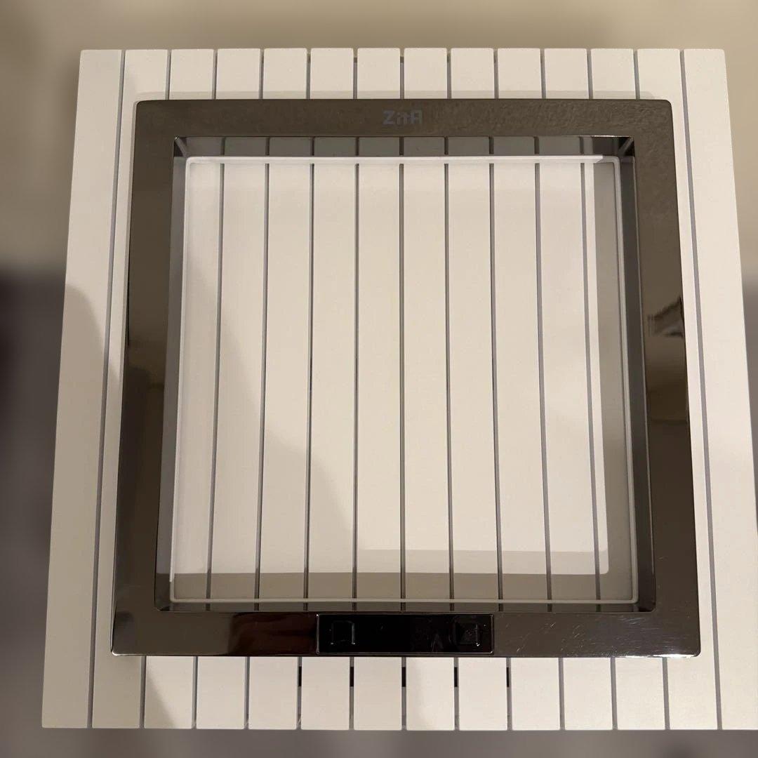 ZitA SQUARE ホワイト キャスター付き ゴミ箱