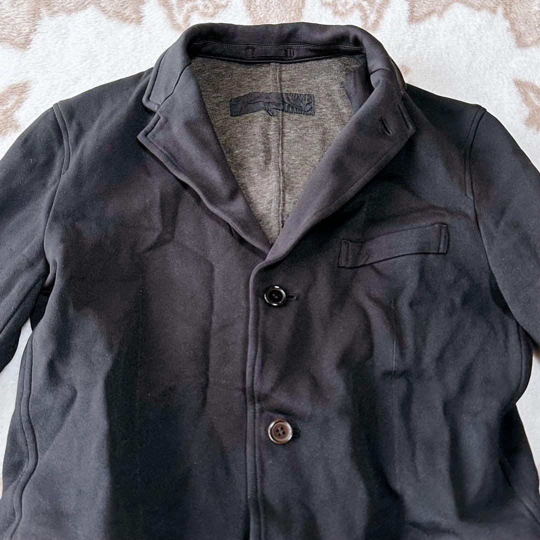 コムデギャルソンオム 05AW ポリ縮絨 テーラードジャケット ラインテープ M