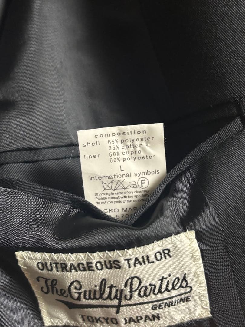 ワコマリアコットンツイルジャケットL