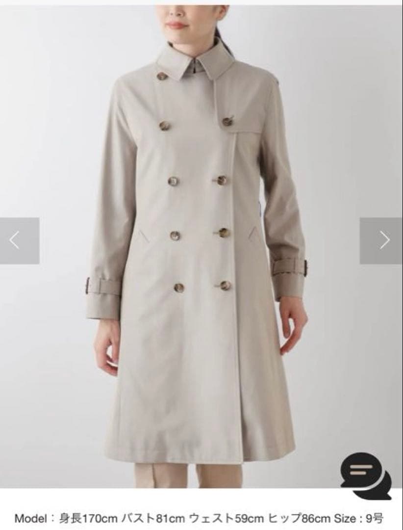 ニューヨーカー トレンチコート　ライナー付き　ベージュ9号