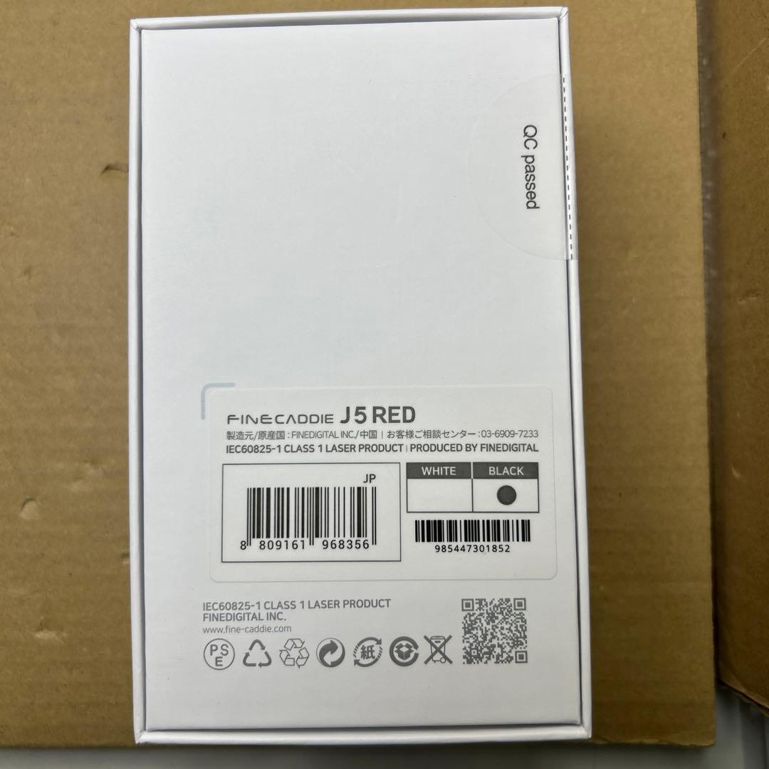 FineCaddie ゴルフ 距離計　距離計測器 J5RED