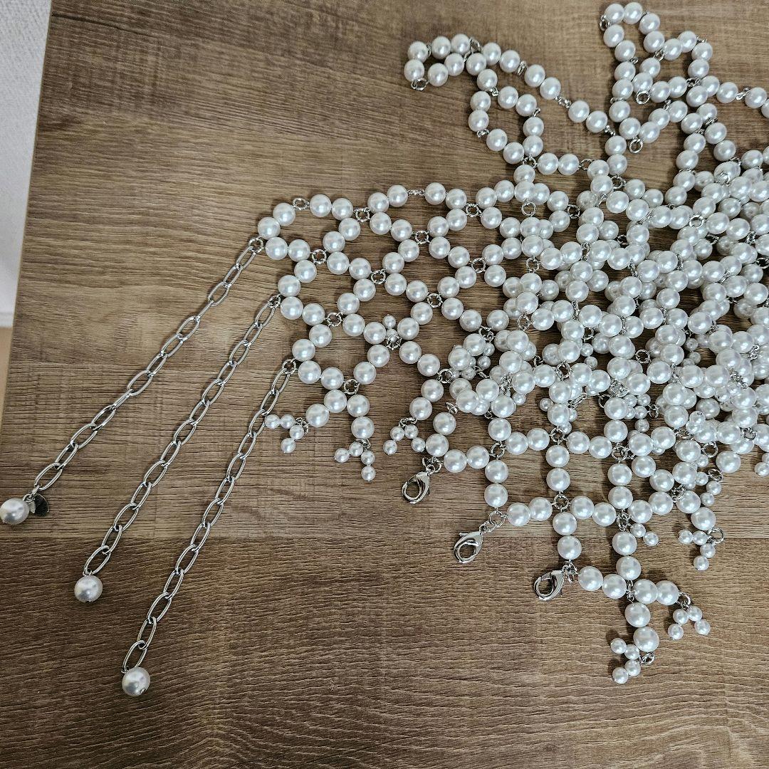 MURRAL パールビスチェ ホワイト