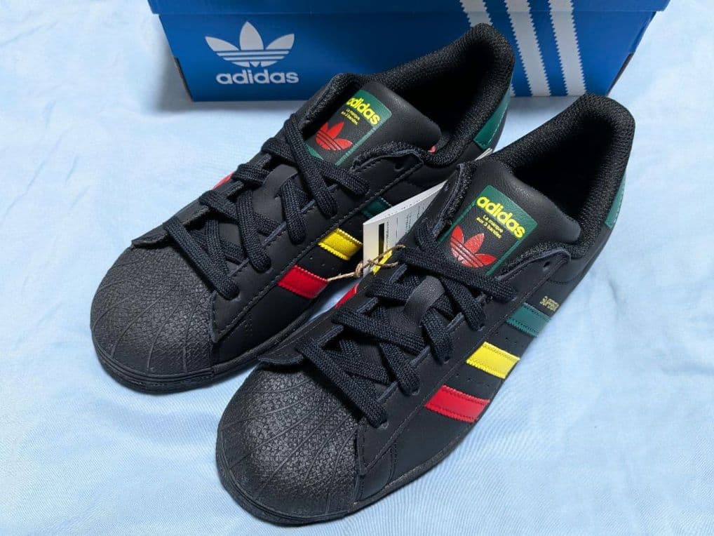 アディダスSUPERSTAR RASTAスーパースター ラスタ 未使用24.0