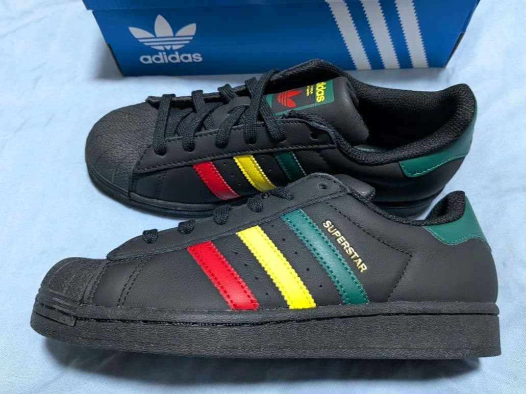 アディダスSUPERSTAR RASTAスーパースター ラスタ 未使用24.0