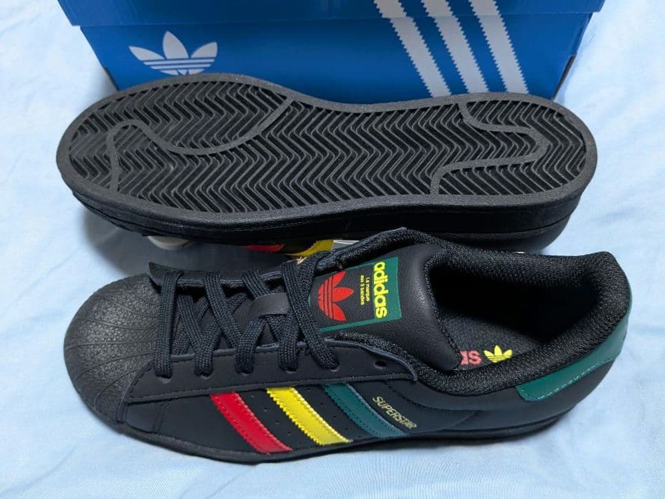 アディダスSUPERSTAR RASTAスーパースター ラスタ 未使用24.0
