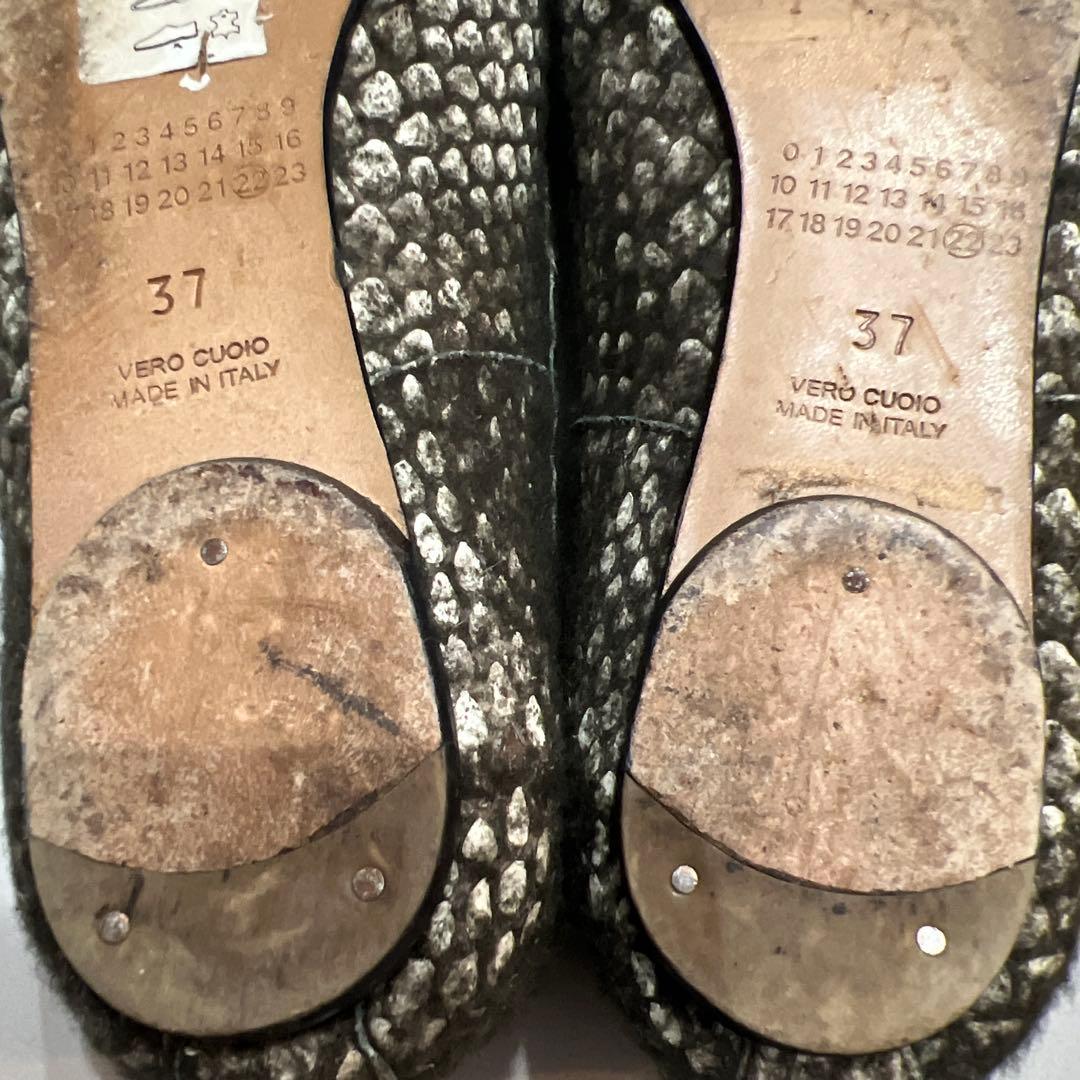 メゾンマルタンマルジェラ 足袋 tabi バレエパンプス 37