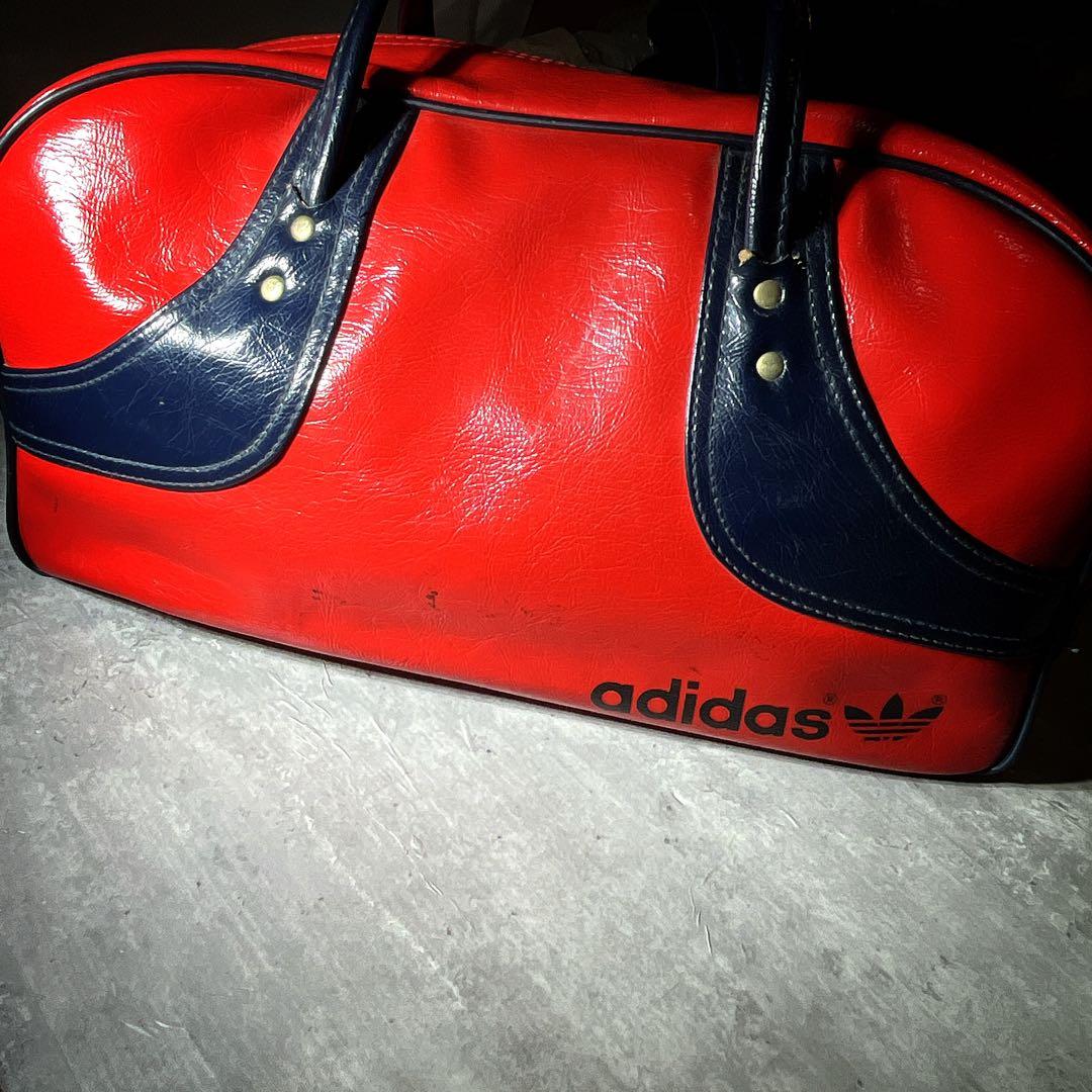 vintage 70〜80s old adidas Boston bag y2k