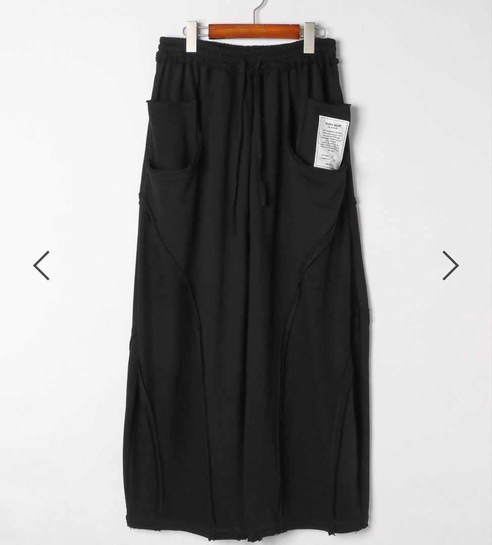 [be with M] Misayo ラクキリ スウェット パンツ　ブラック