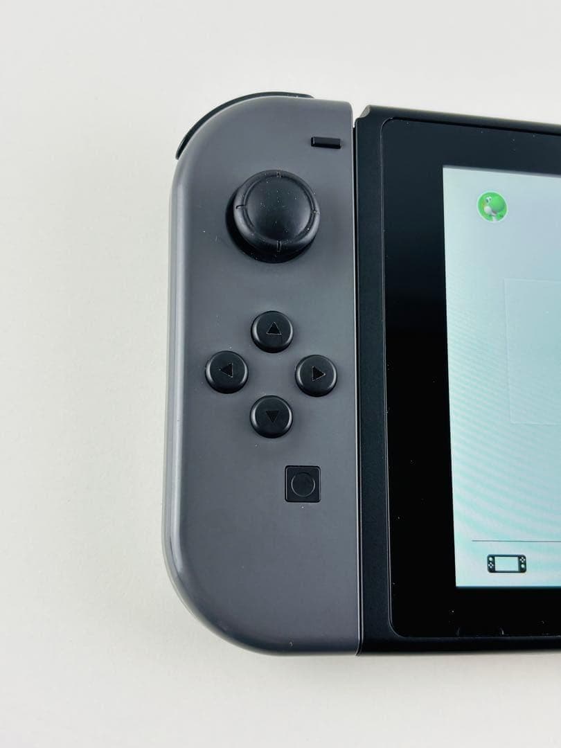 美品 ニンテンドー スイッチ グレー 本体 swich 完備品