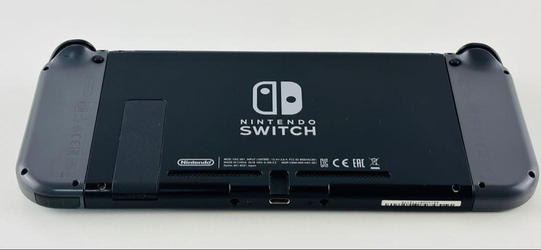 美品 ニンテンドー スイッチ グレー 本体 swich 完備品