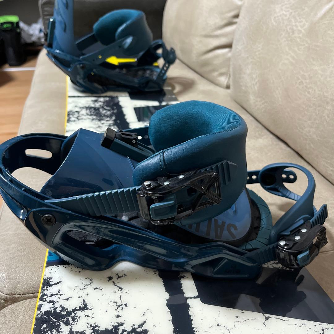 SALOMON RIVAL 153 × SALOMON RHYTHM M