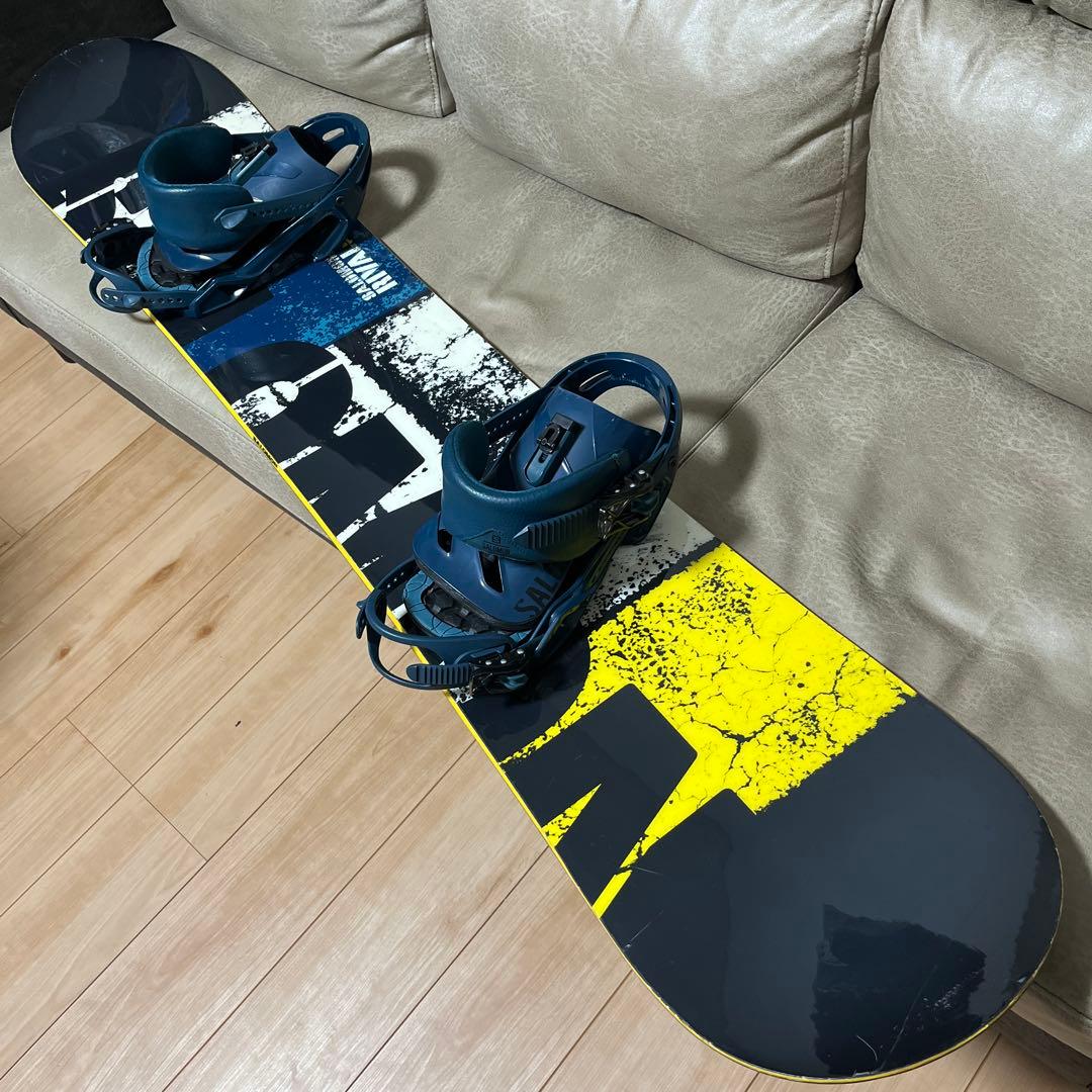 SALOMON RIVAL 153 × SALOMON RHYTHM M