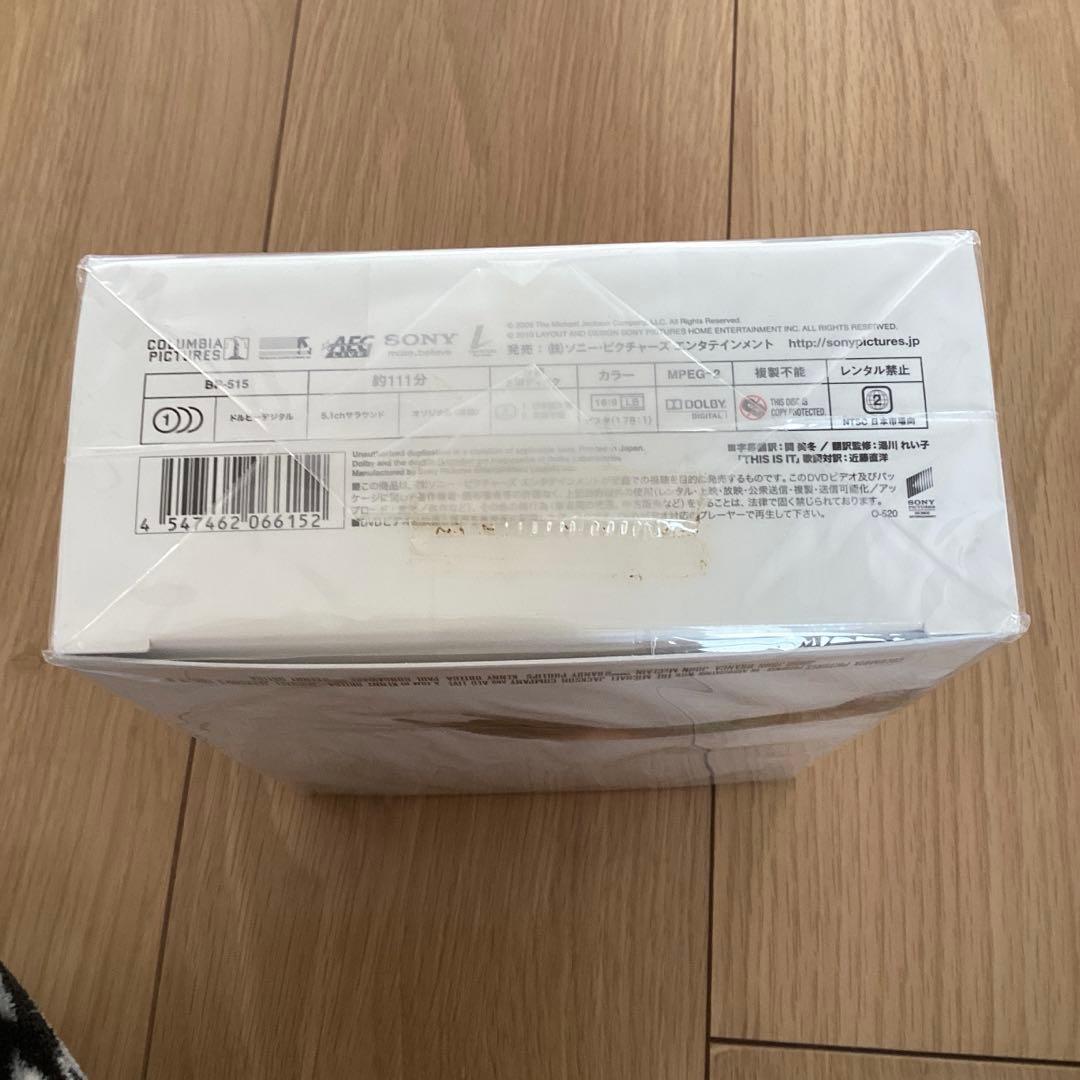 日本オリジナル企画　限定　THIS IS IT メモリアル　DVD BOX未開封