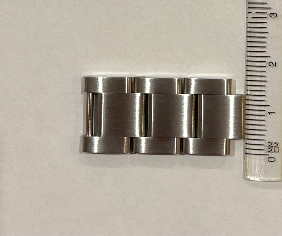 【ロレックス純正】オイスターブレスあまりコマ 3コマ　サブマリーナ　114060