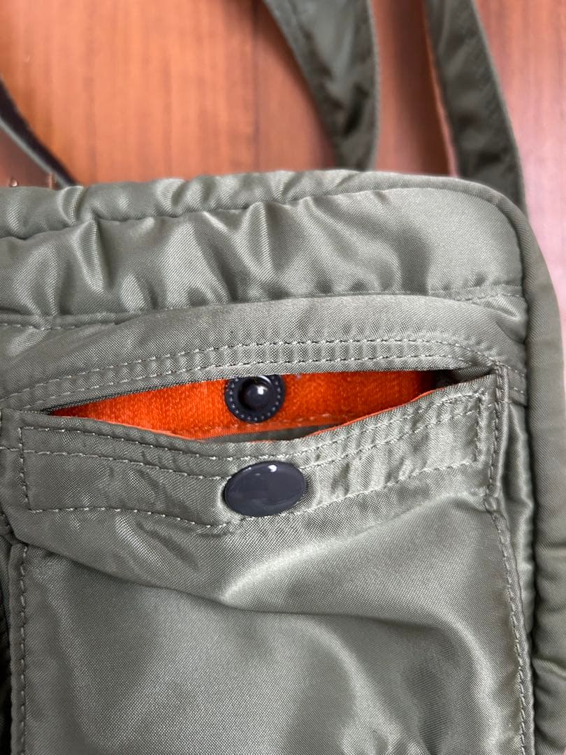 PORTER タンカーショルダーバッグ オリーブグリーン