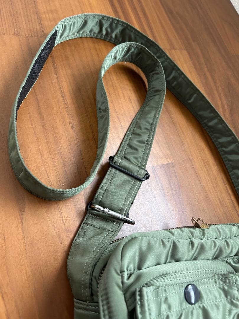 PORTER タンカーショルダーバッグ オリーブグリーン
