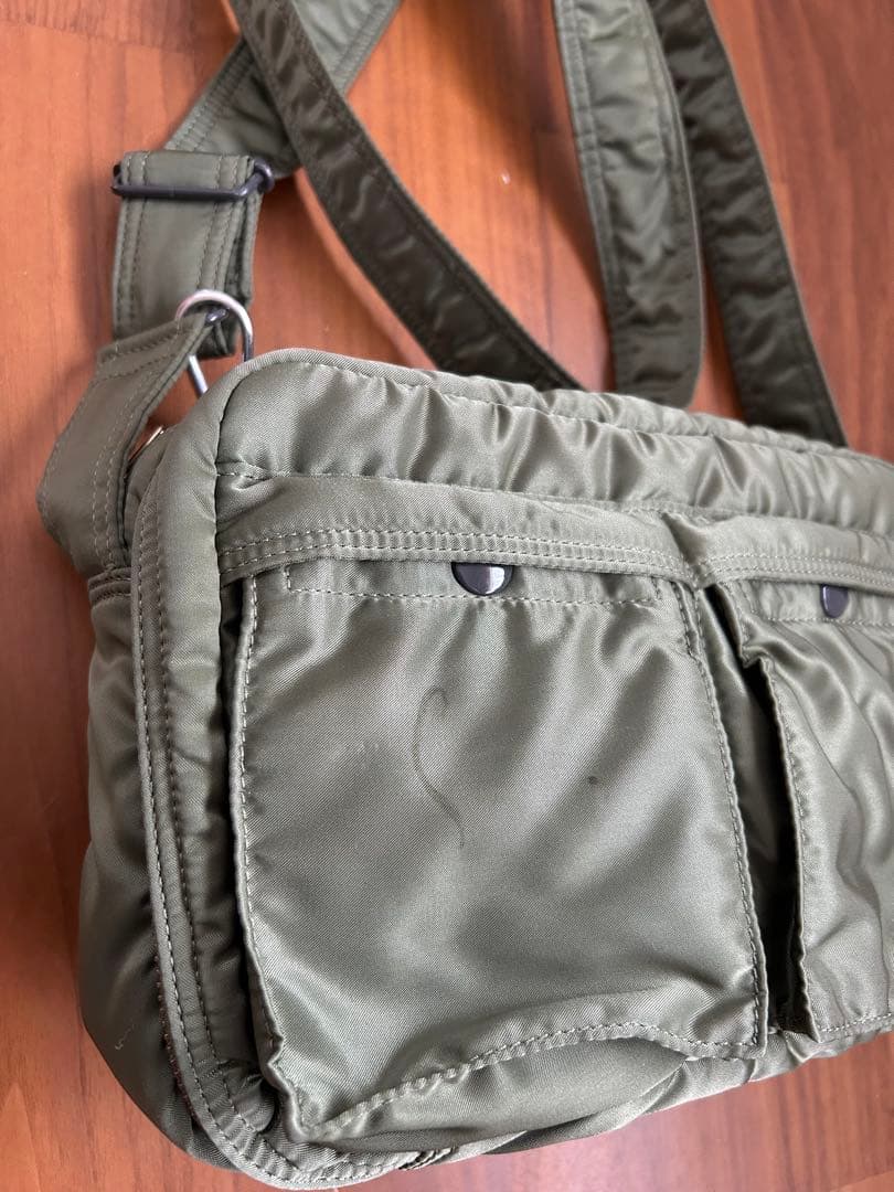 PORTER タンカーショルダーバッグ オリーブグリーン